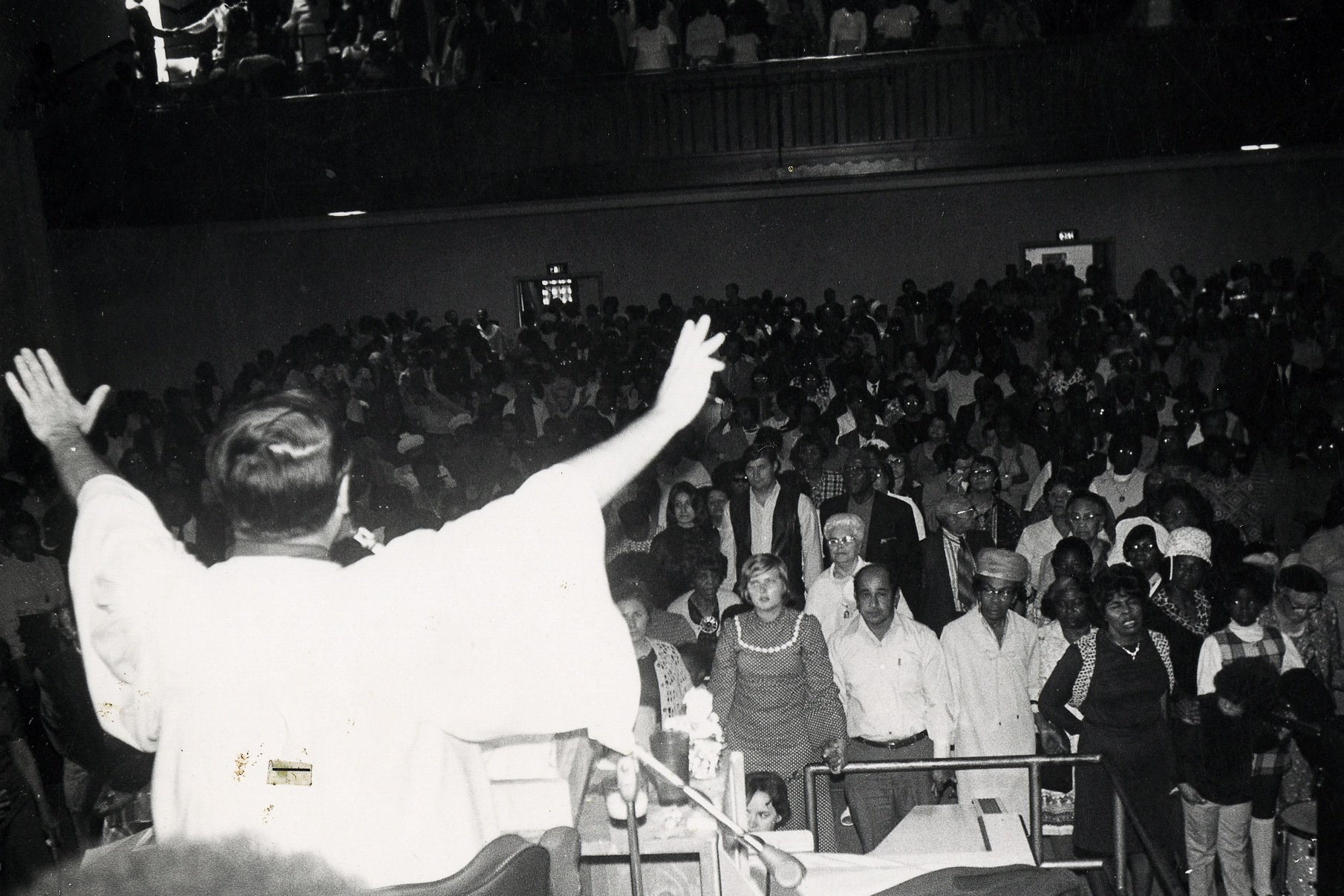 [Jim Jones, Peoples Temple Church Services]