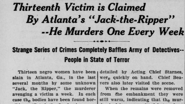atlanta ripper