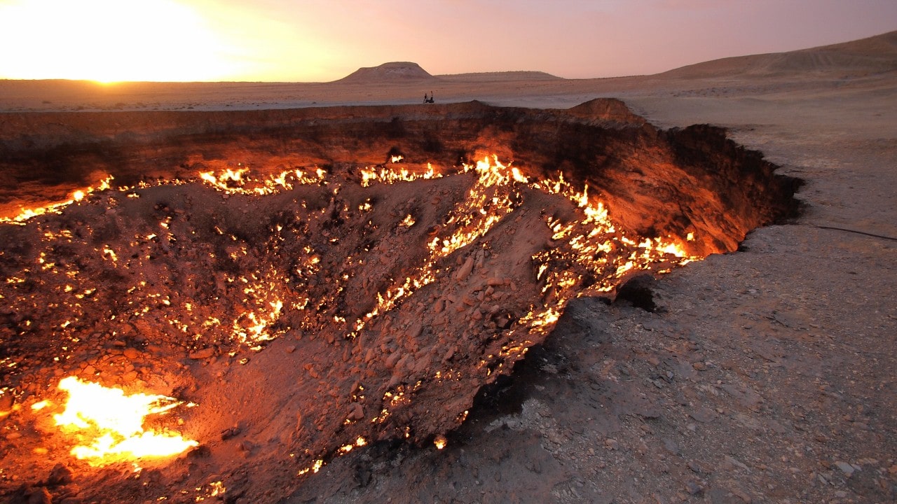 Krater von Derweze