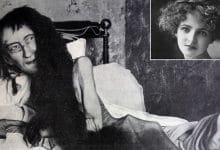Mademoiselle Blanche Monnie eingesperrt