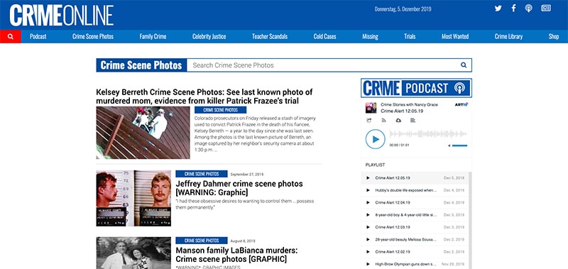 Crime Scene Photos