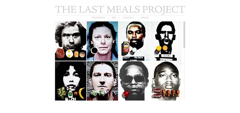 Last Meals Project